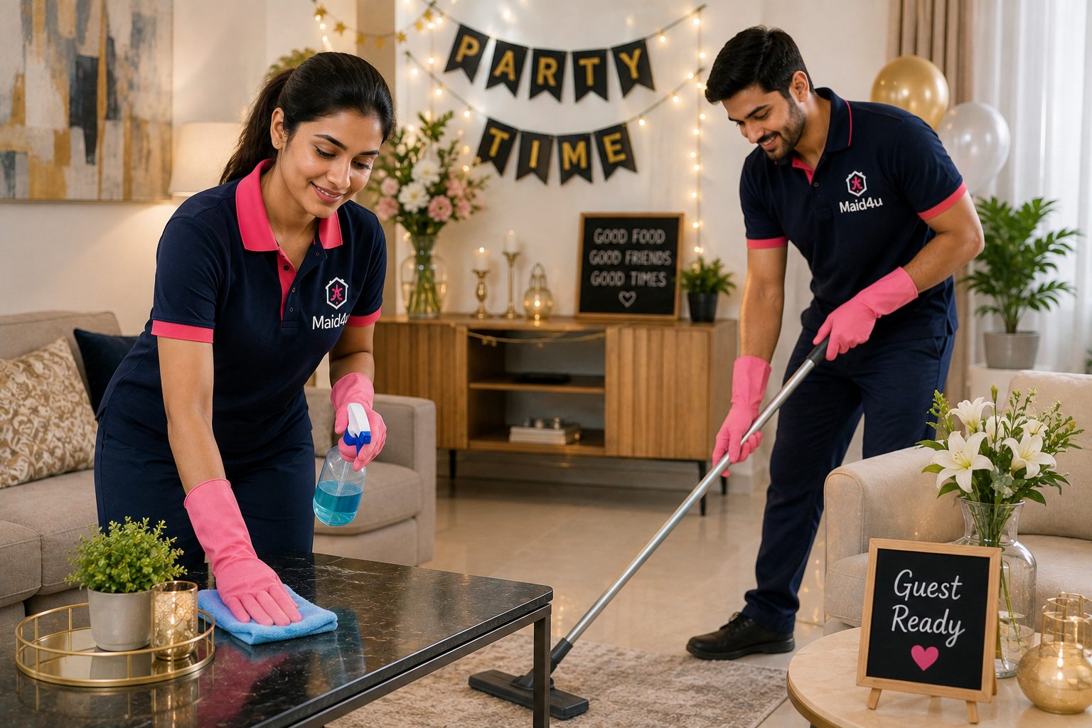 Maid4u professional providing packing and unpacking service