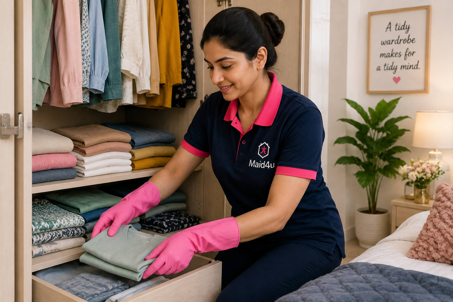 Maid4u professional providing packing and unpacking service
